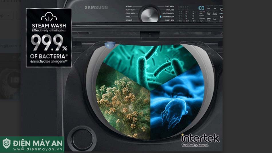 Máy Giặt Samsung Inverter 14kg WA14CG5886BDSV